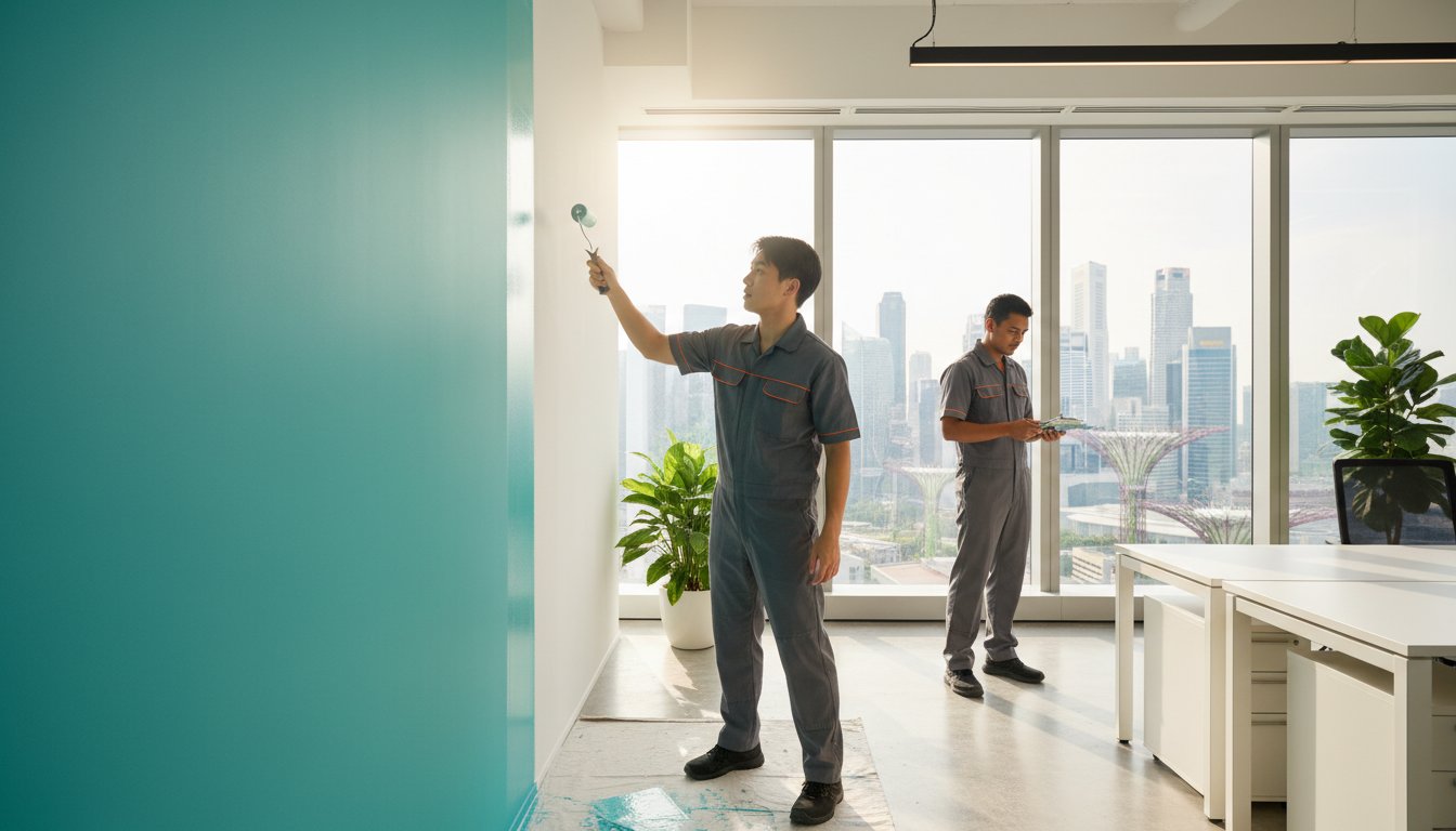 You are currently viewing Commercial Painting Services Singapore: The 2026 Business Transformation Guide