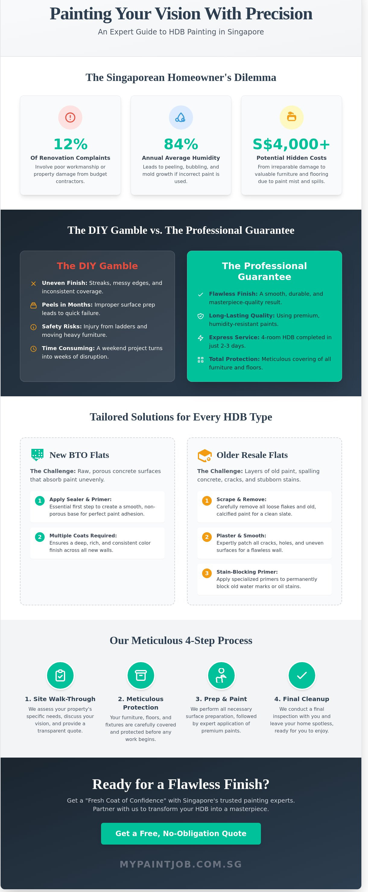 Complete Guide to HDB Painting Services Singapore: 2026 Edition