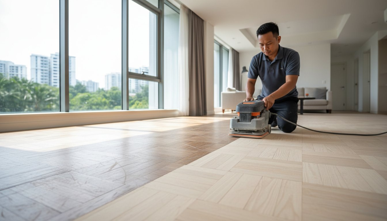 Read more about the article Parquet Floor Sanding and Varnishing: The 2026 Guide to Wood Restoration