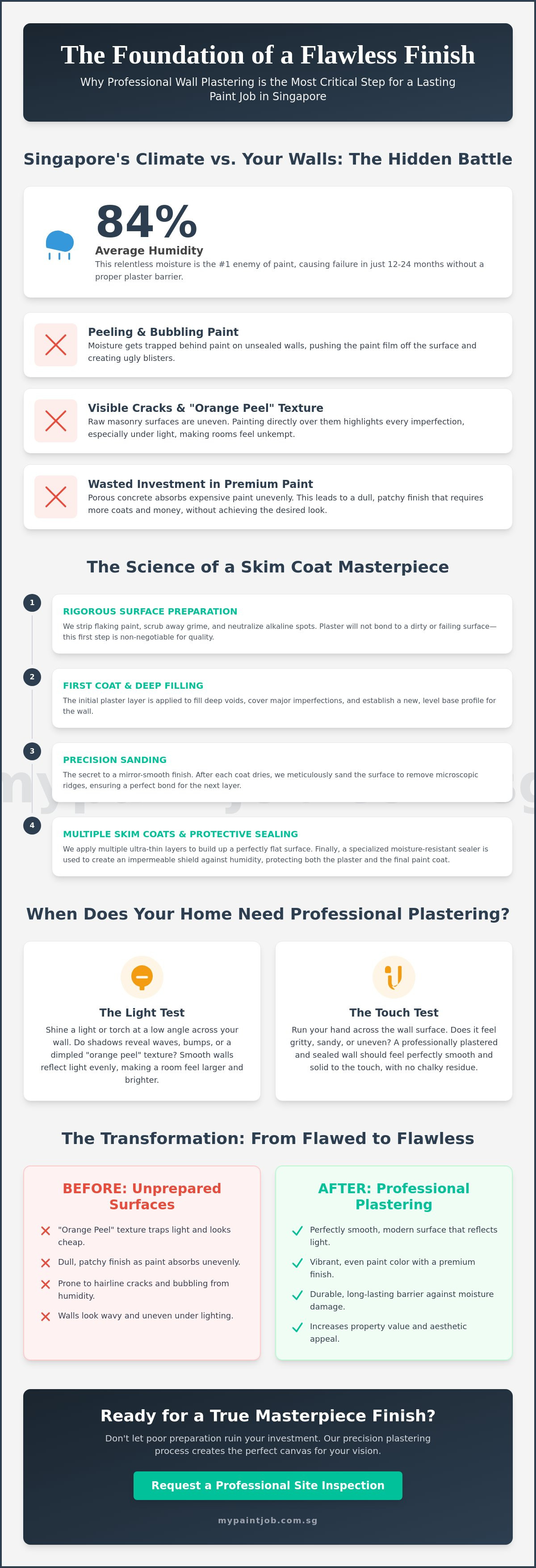 Professional Wall Plastering in Singapore: The Ultimate Homeowner’s Guide for 2026
