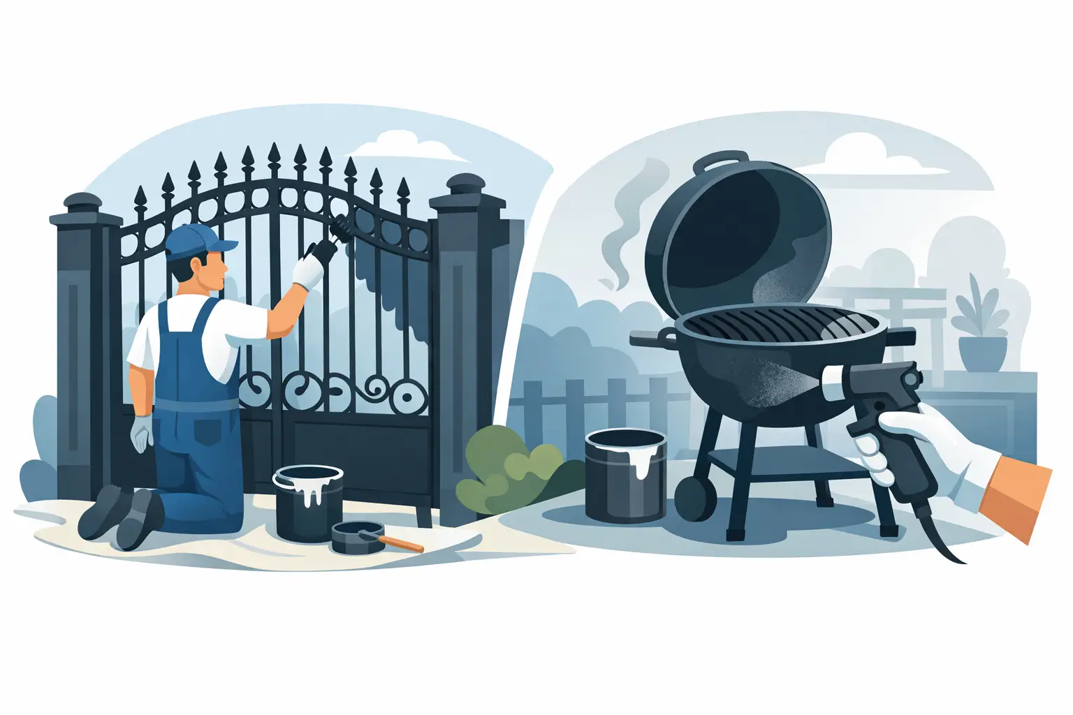 Read more about the article Gate and Grill Painting Done Right
