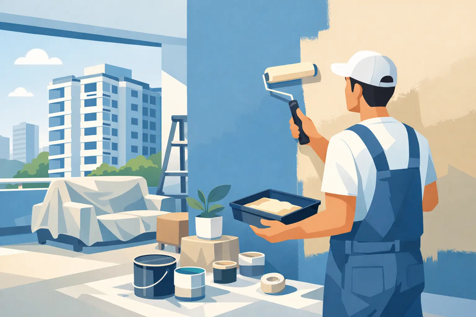 Read more about the article HDB Painting Service: What to Expect