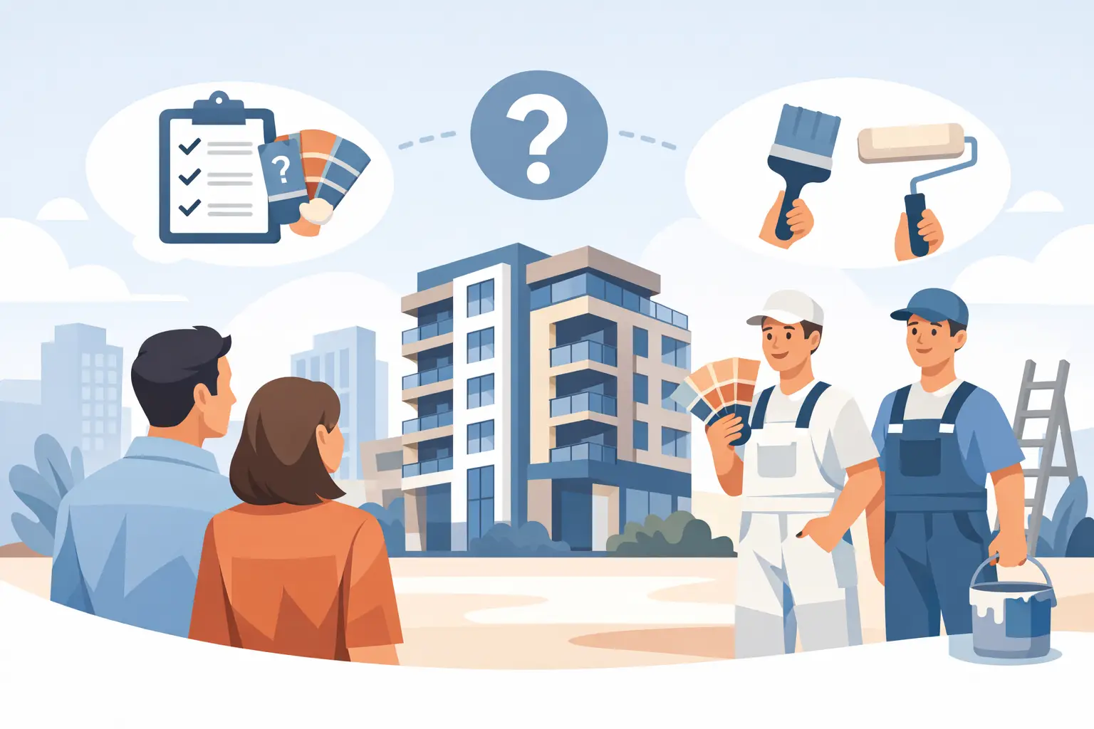 Read more about the article How to Choose a Condo Painting Contractor