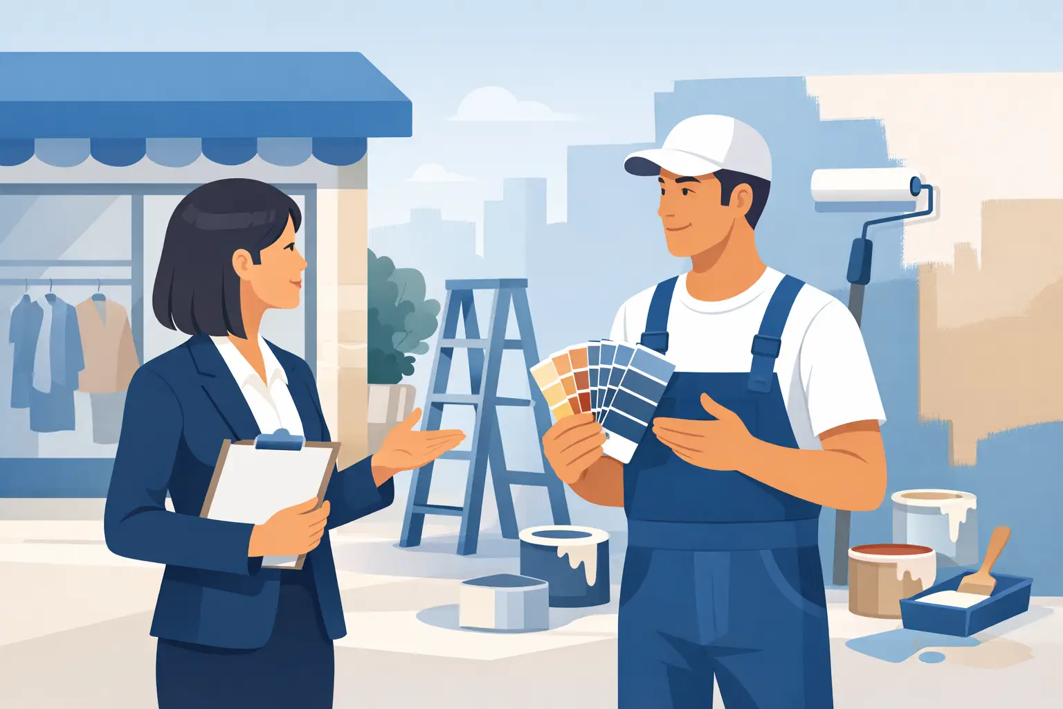 Read more about the article How to Choose a Retail Shop Painting Contractor