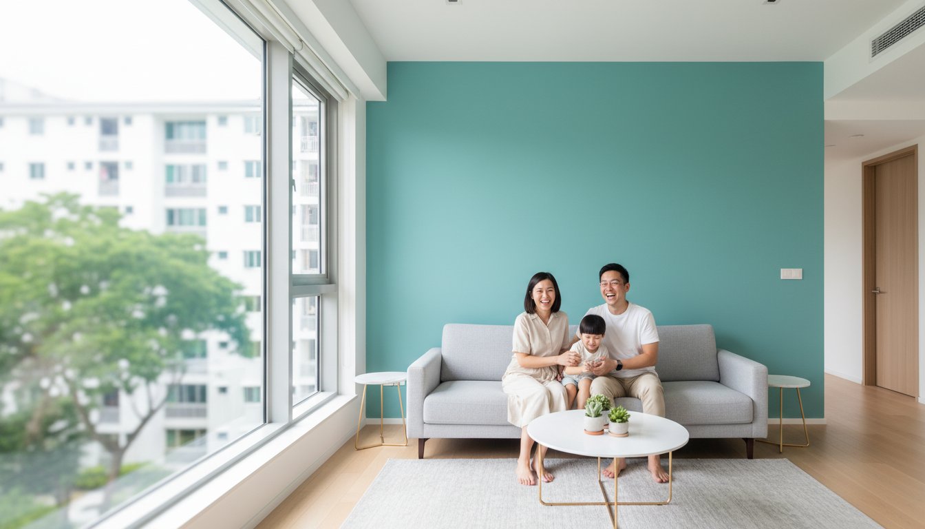 Read more about the article Best Paint Brand for HDB Singapore: 2026 Comparison Guide for Homeowners