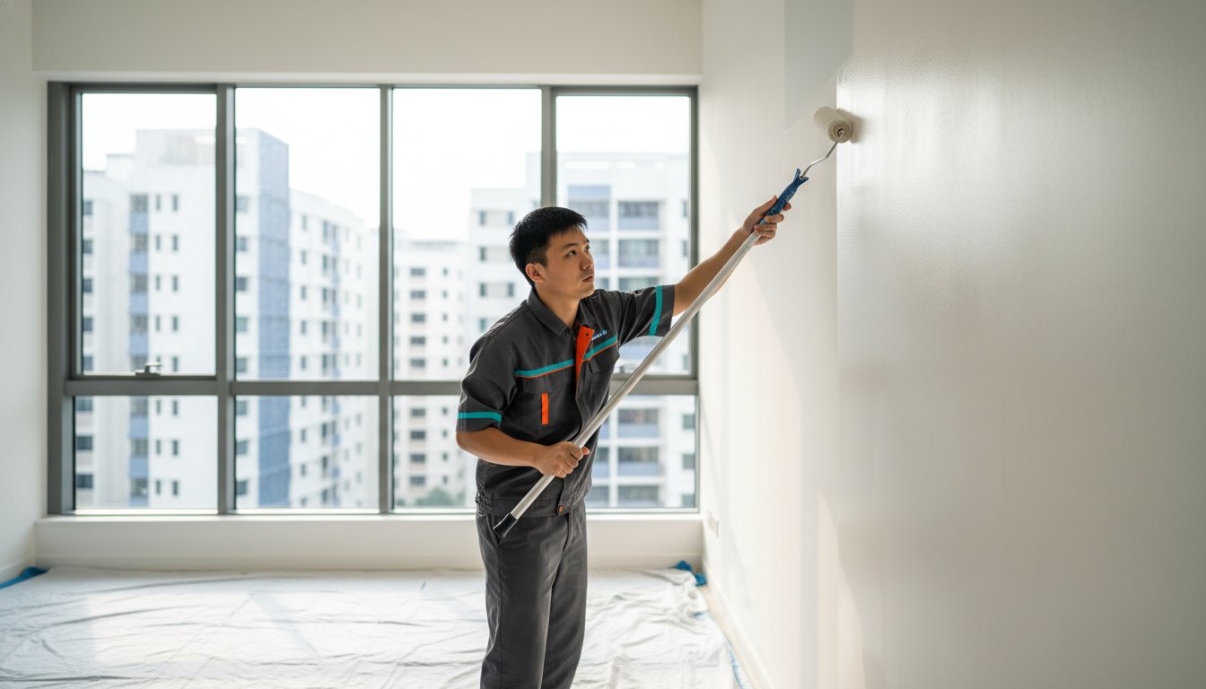 You are currently viewing How Long to Paint a 4-Room HDB? The 2026 Efficiency Guide
