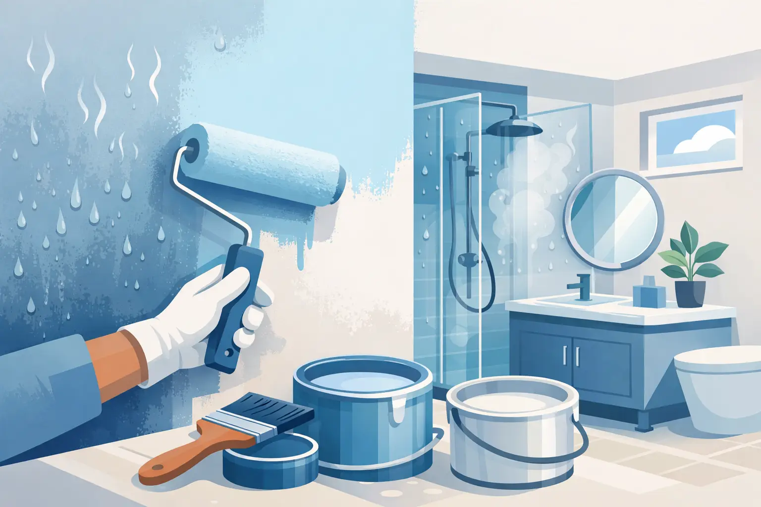 You are currently viewing Best Paint for Humid Rooms: What Works