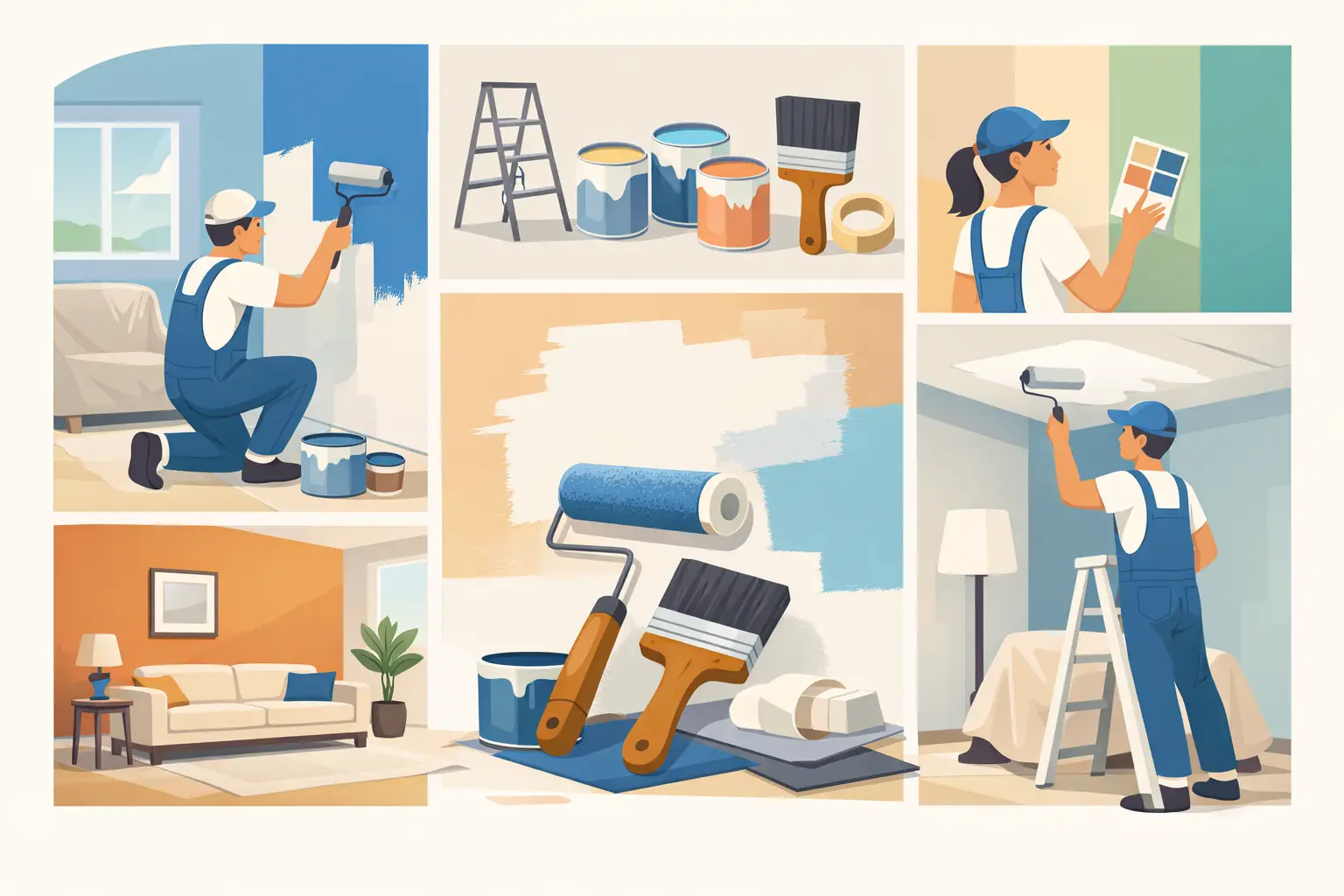 You are currently viewing Home Painting Process Step Guide