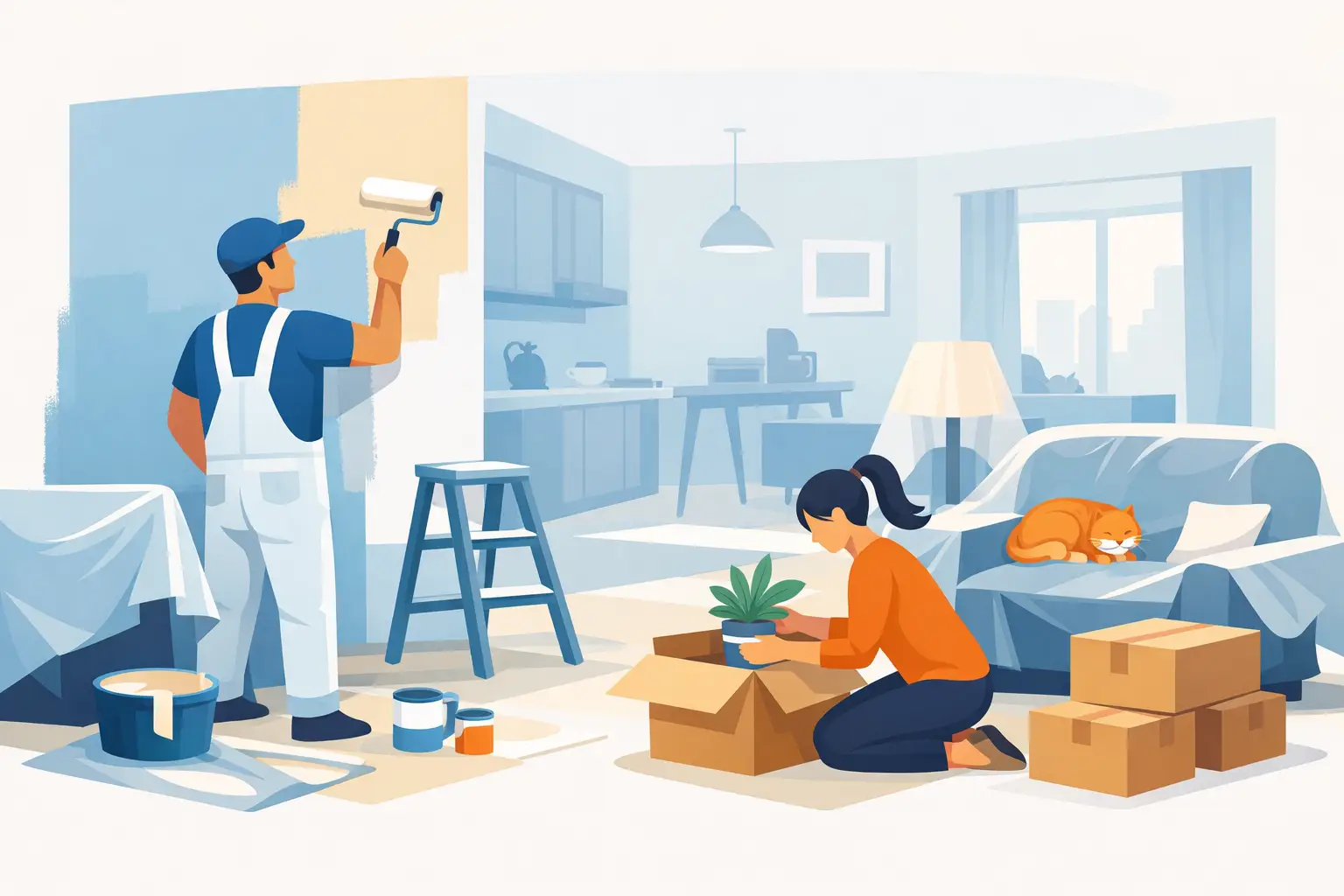 You are currently viewing How to Repaint an Occupied Apartment