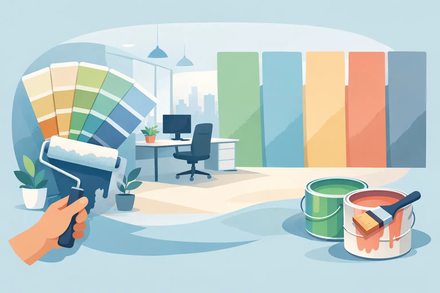 You are currently viewing 10 Best Paint Colors for Offices