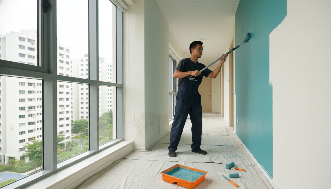 Read more about the article Best Paint for High-Traffic Areas: The 2026 Singapore Homeowner’s Guide