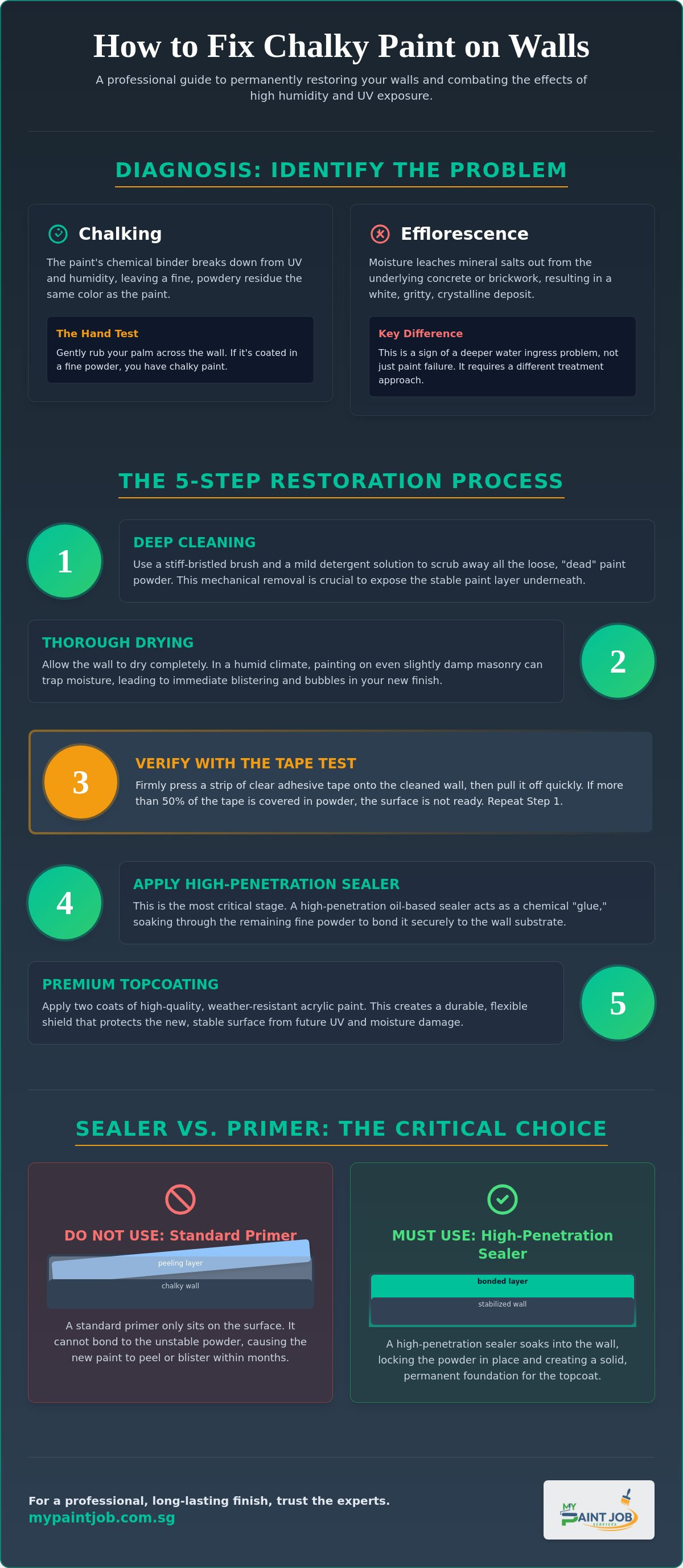 How to Fix Chalky Paint on Walls: The Complete 2026 Restoration Guide