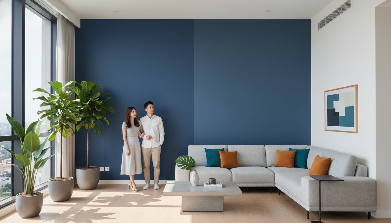 You are currently viewing Matte vs Satin Paint for Living Rooms: The 2026 Singapore Homeowner’s Guide