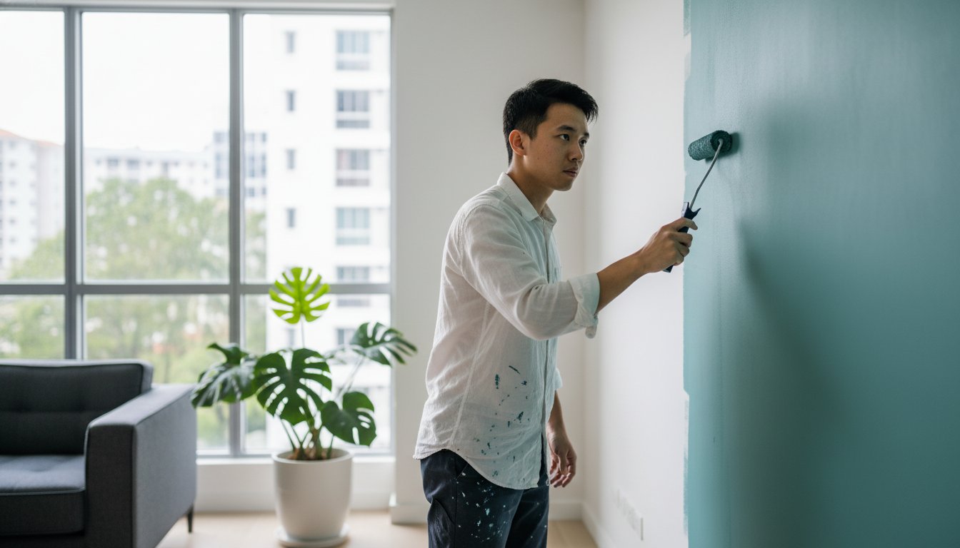 Read more about the article Eco-Friendly Paint Options in Singapore: The 2026 Sustainable Homeowner’s Guide