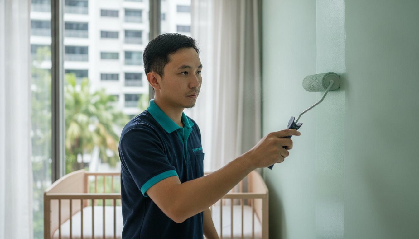 You are currently viewing Non-Toxic Paint for Nursery Room: The 2026 Singapore Parent’s Guide