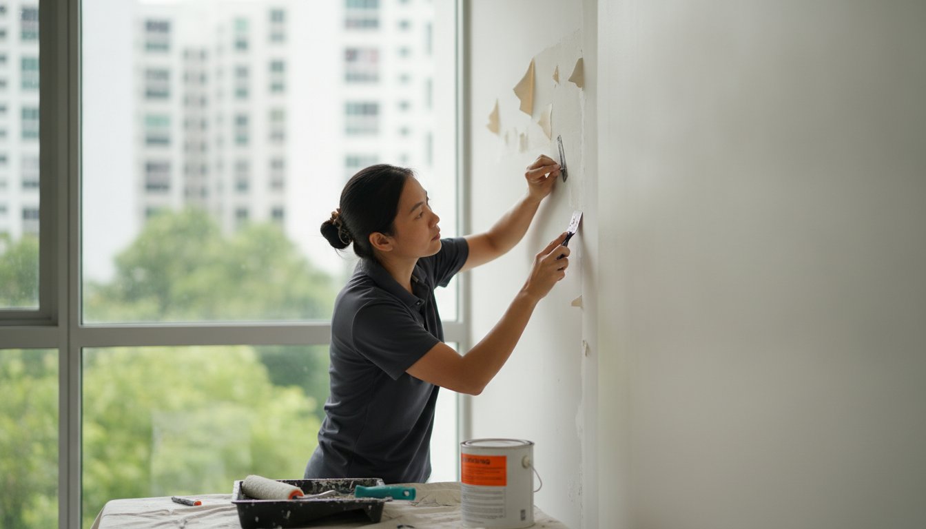 Read more about the article Why Is My Wall Paint Peeling? Common Causes and Professional Fixes in Singapore