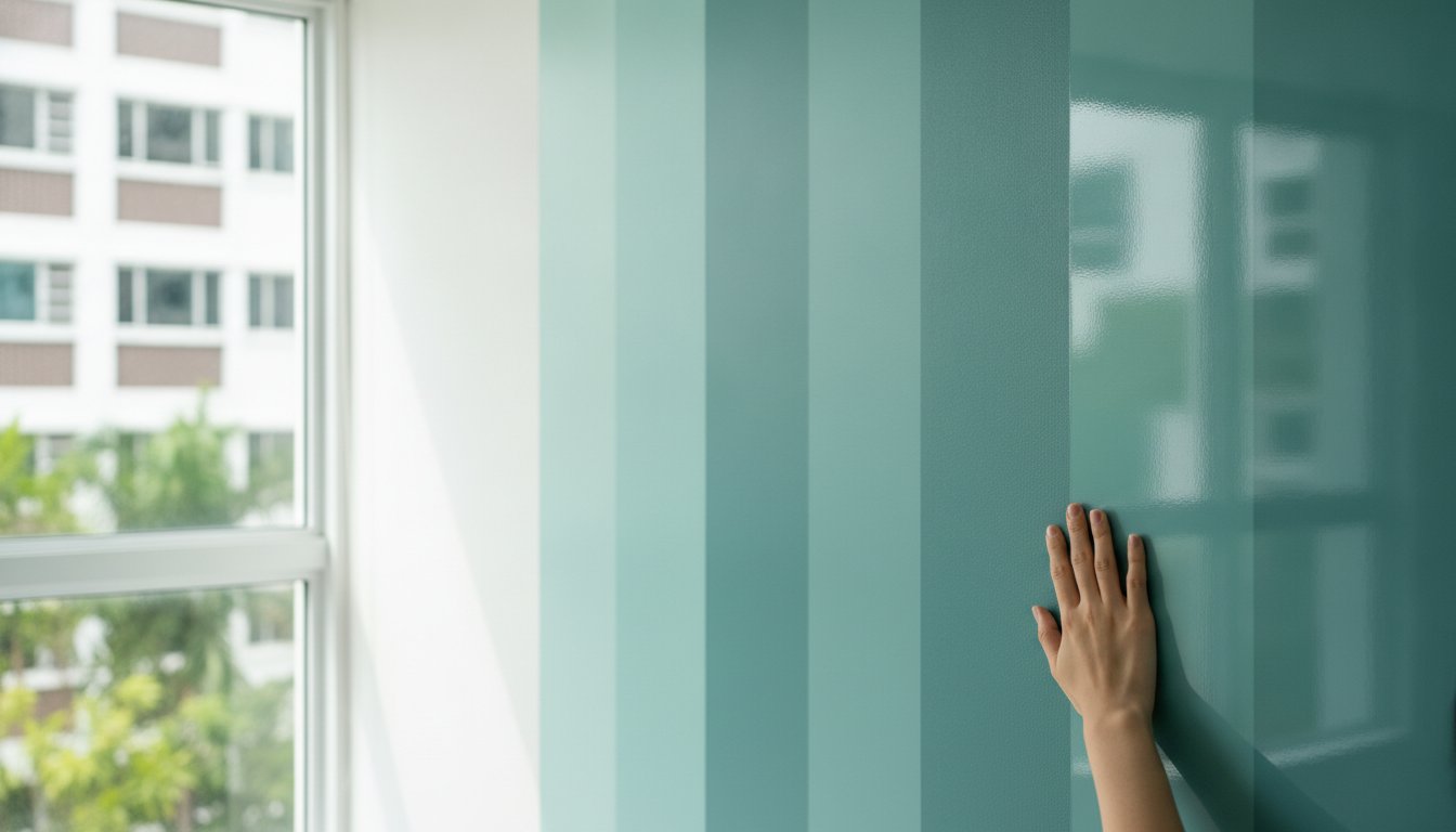 You are currently viewing How to Choose a Paint Finish for Walls: The 2026 Singapore Guide