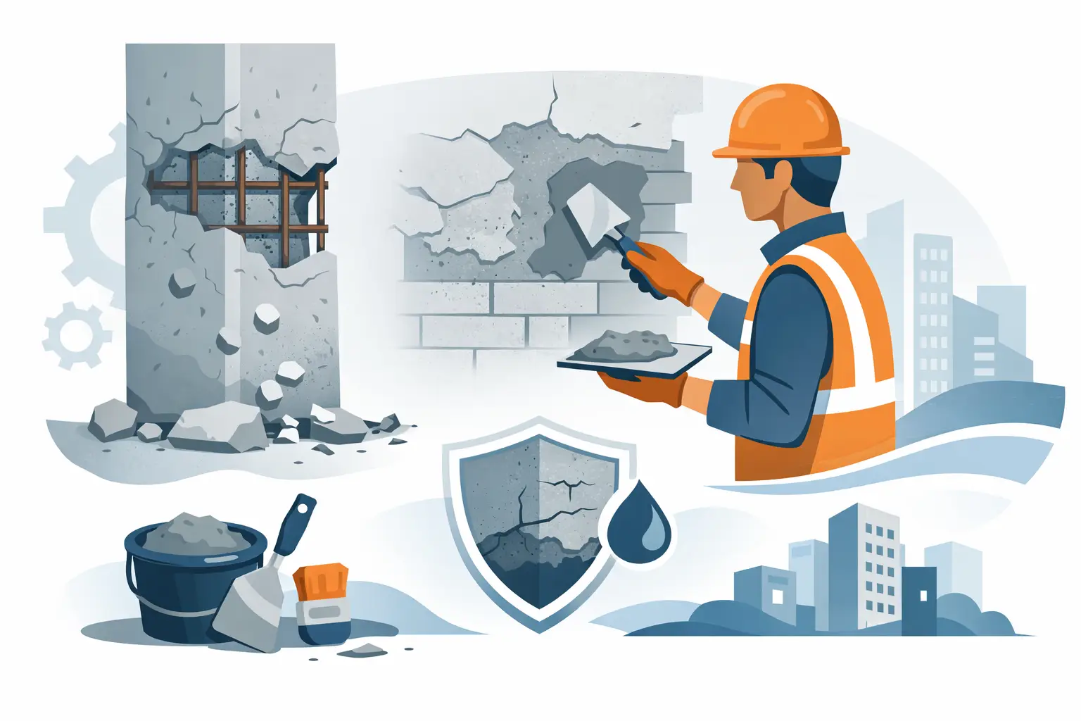 Read more about the article Best Solutions for Concrete Spalling