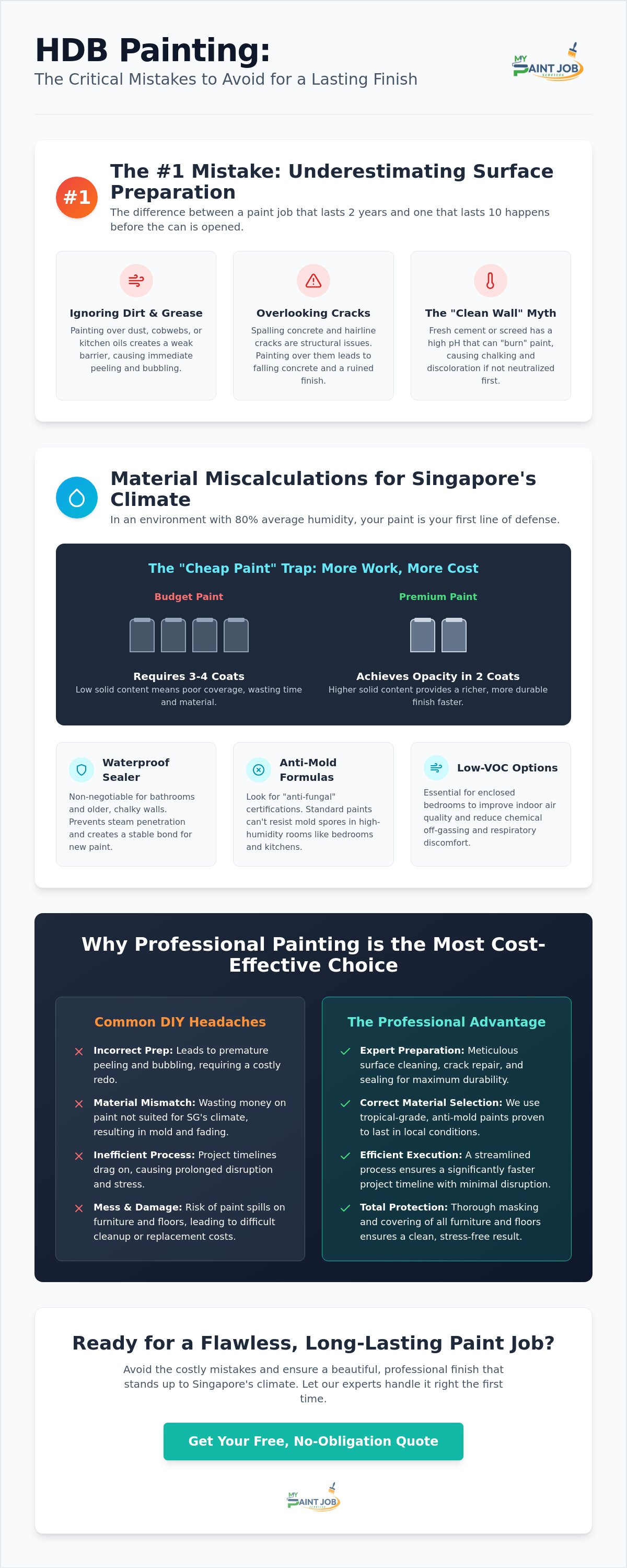 10 Common HDB Painting Mistakes to Avoid for a Flawless Finish in 2026