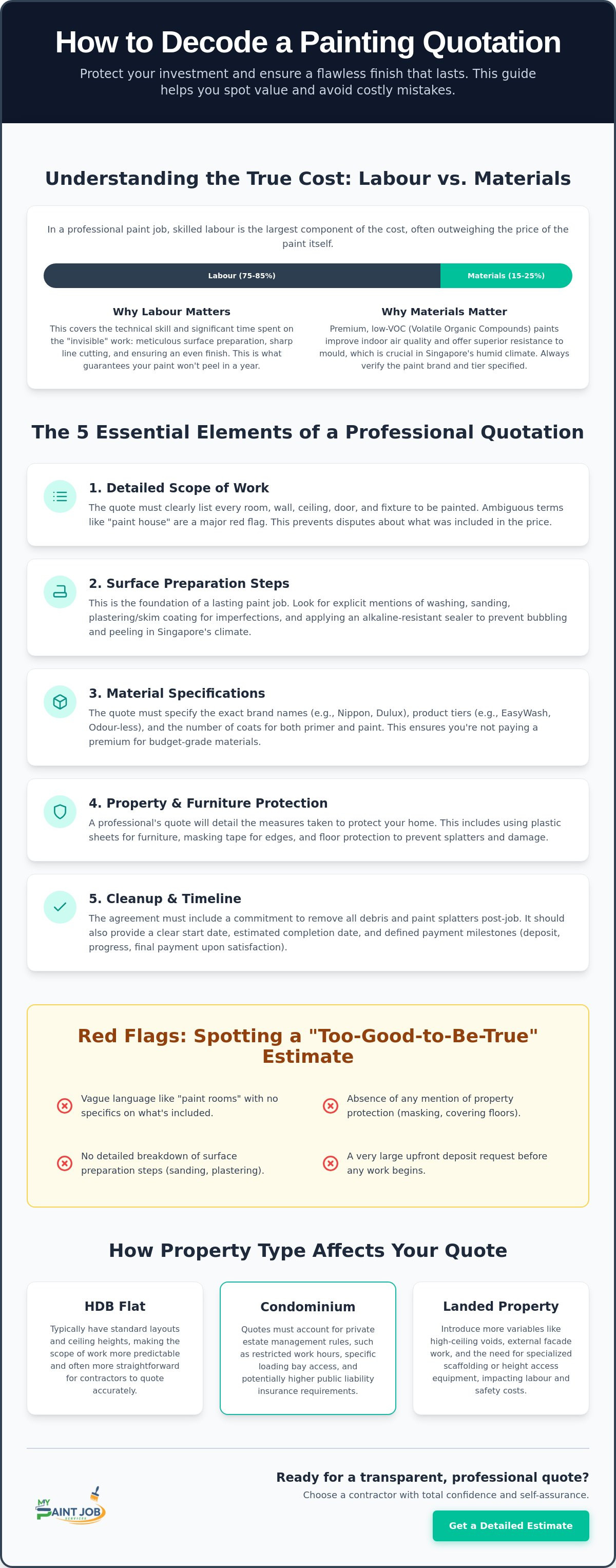 How to Check a Painter’s Quotation: The Homeowner’s 2026 Guide