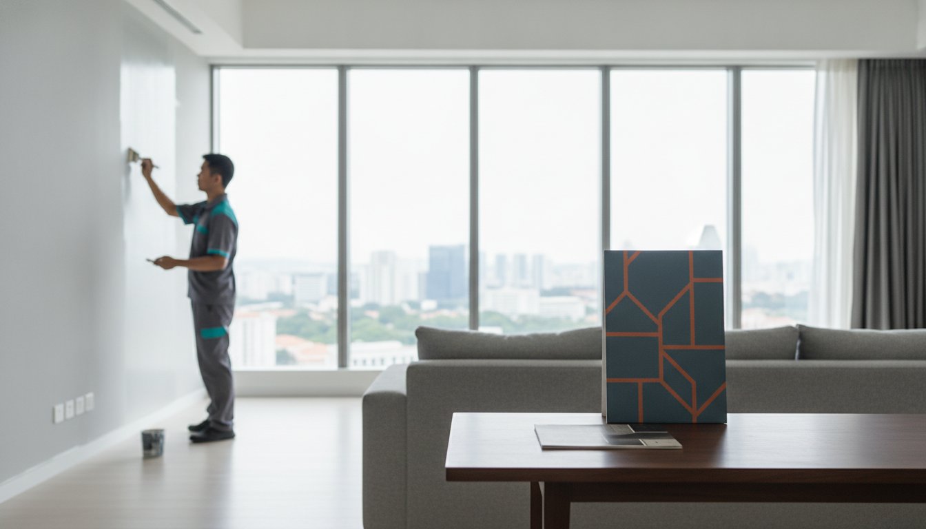 You are currently viewing Condo Painting Ideas in Singapore: Wallpaper vs Paint 2026 Comparison