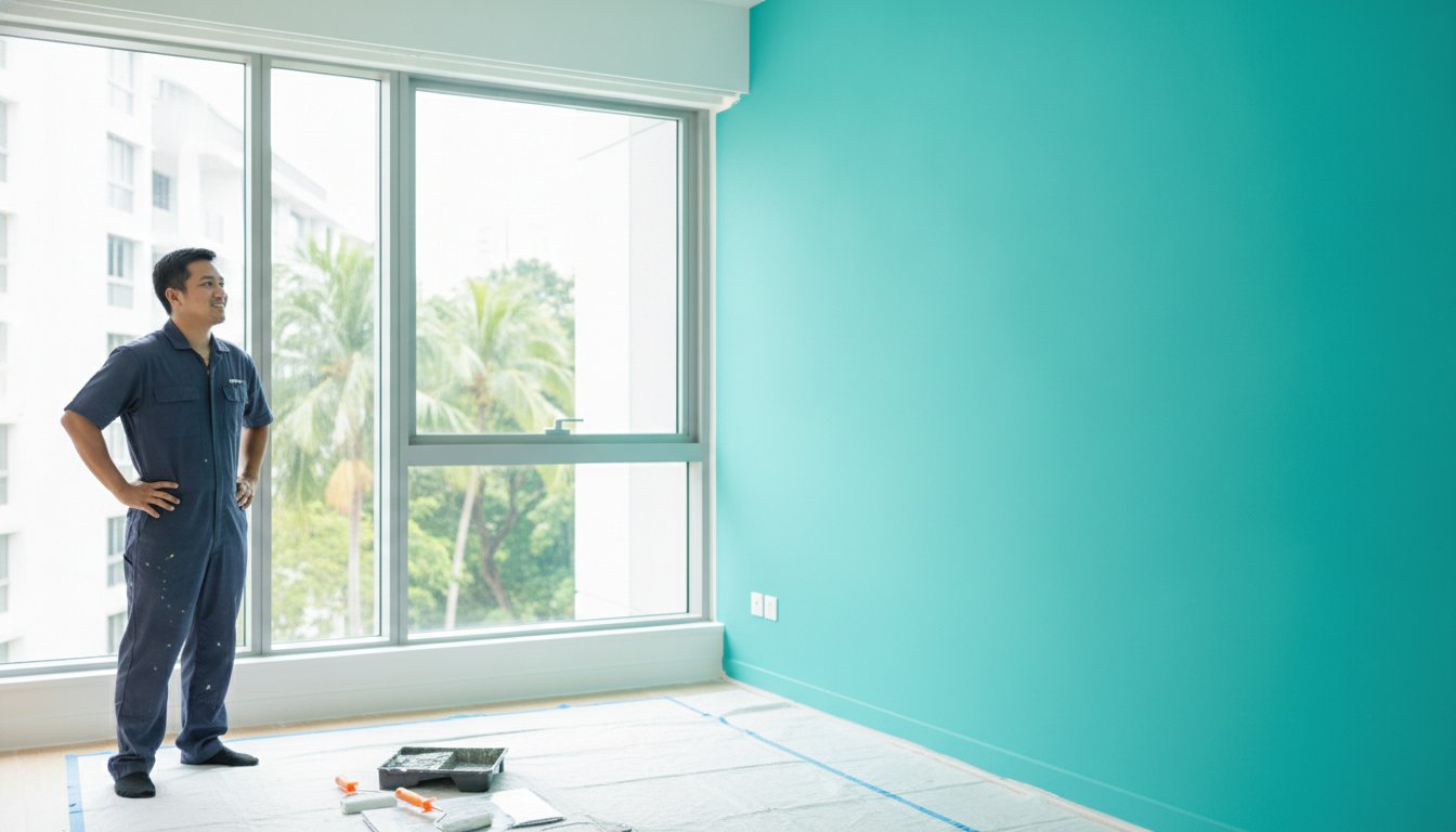Read more about the article How Long Does New Paint Take to Cure? A Singapore Homeowner’s Guide (2026)