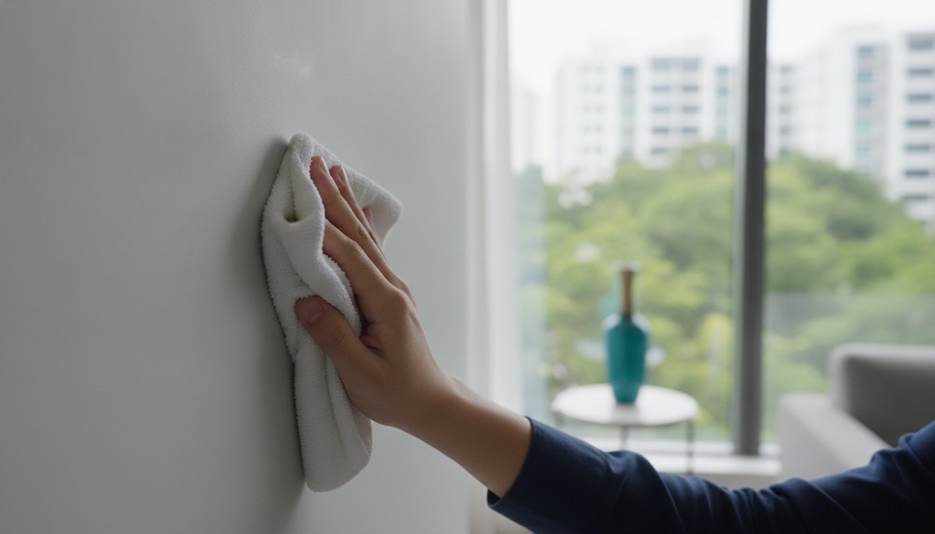 Read more about the article How to Clean Matte Finish Walls Without Damage: The 2026 Singapore Guide