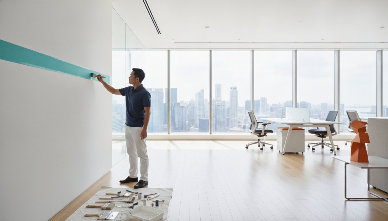Read more about the article Commercial Painting Services Singapore: The 2026 Business Guide to Professional Finishes