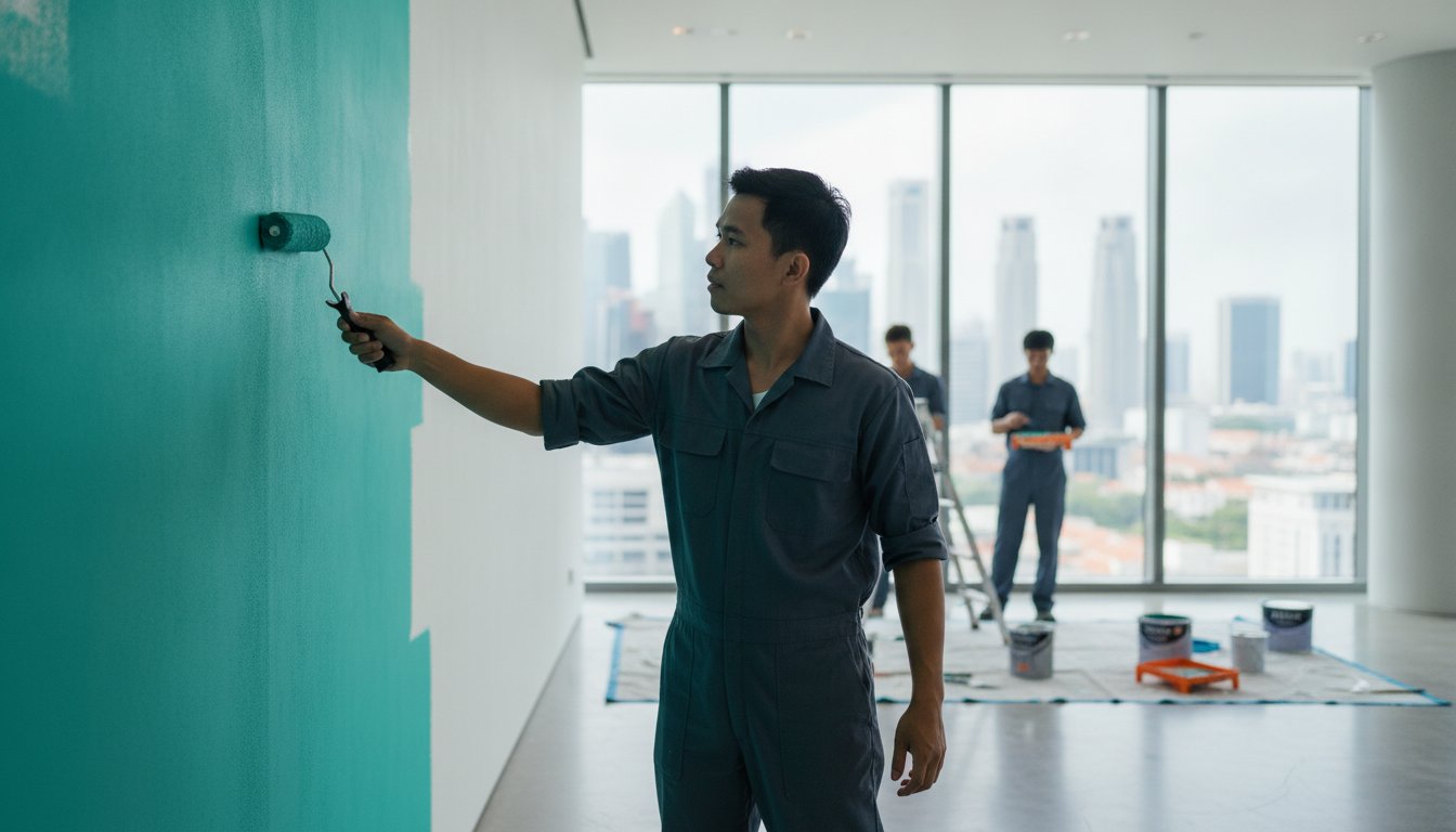 You are currently viewing Commercial Painting Services Singapore: The 2026 Business Guide