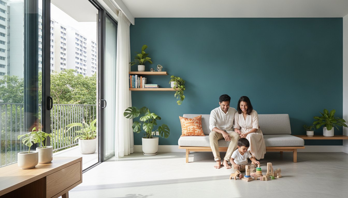 Read more about the article Eco-friendly Paint Options Singapore: The 2026 Sustainable Home Guide