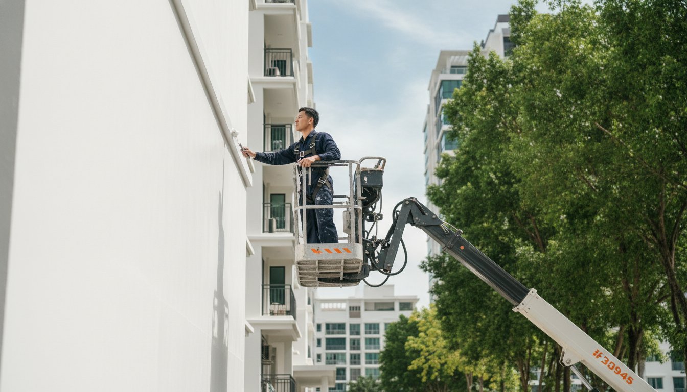 Read more about the article Exterior Painting Services Singapore: The 2026 Property Protection Guide