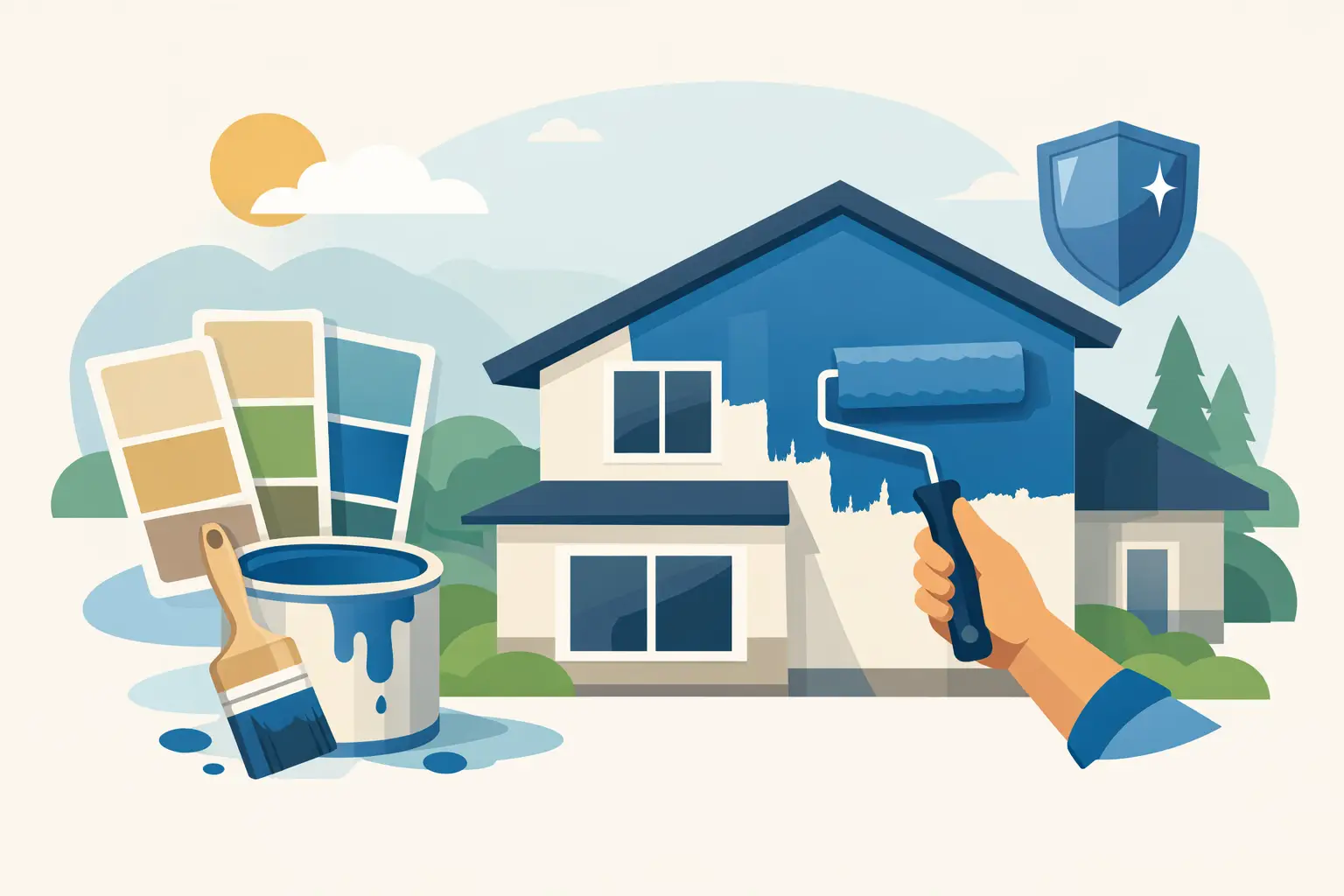 Read more about the article How to Choose Exterior Paint That Lasts