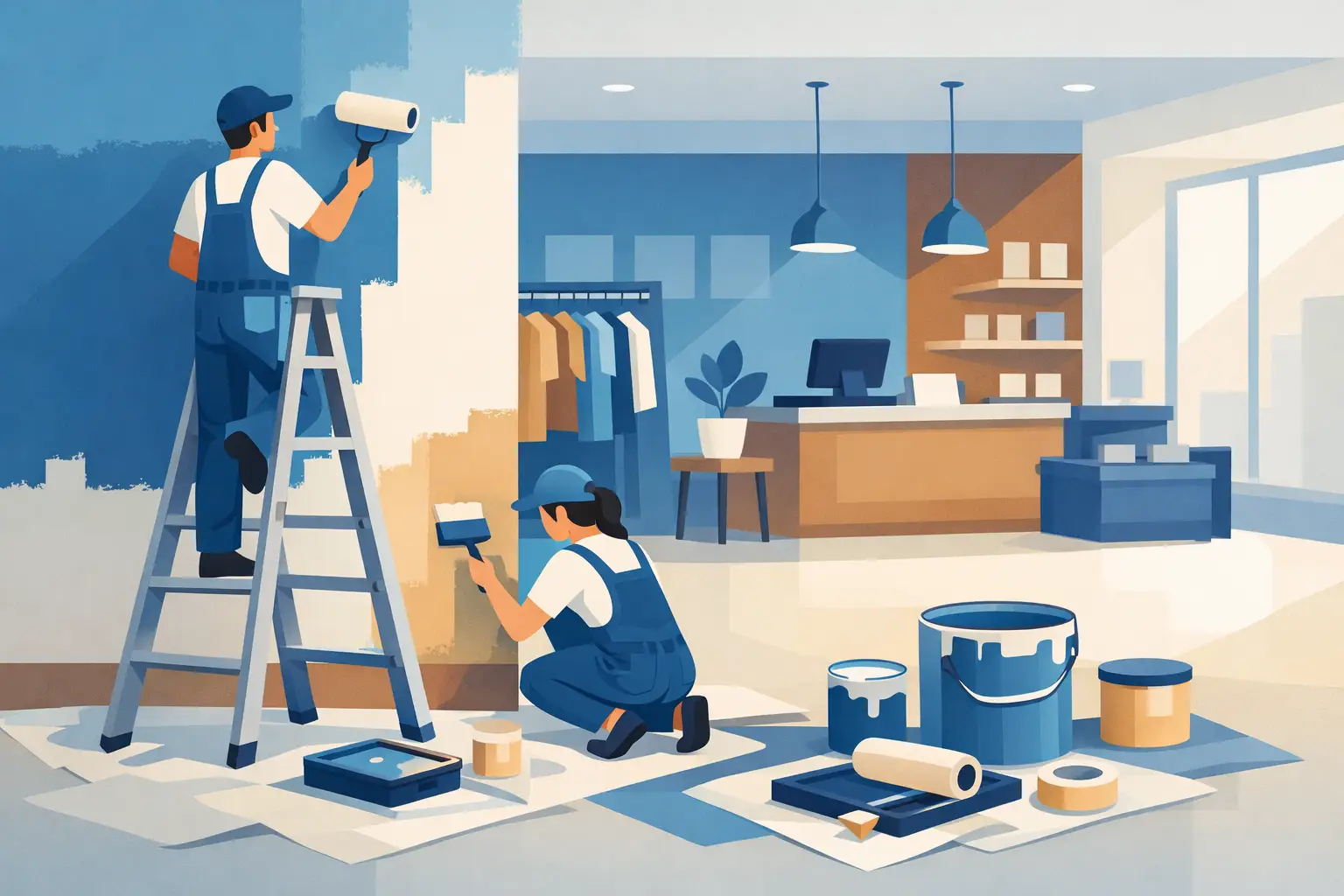 Read more about the article How to Repaint Shop Interior the Right Way