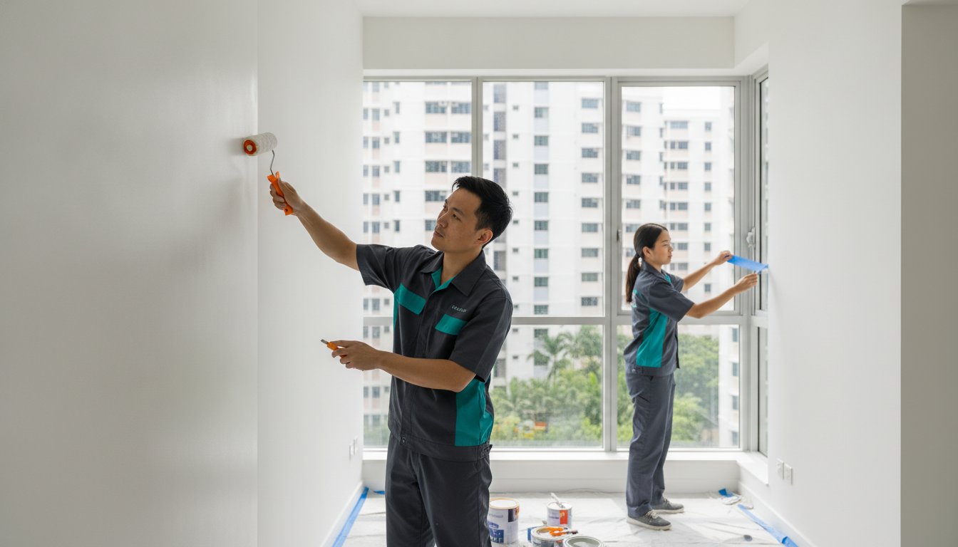 You are currently viewing Reinstatement Painting Singapore: The 2026 Guide to Seamless Property Handovers
