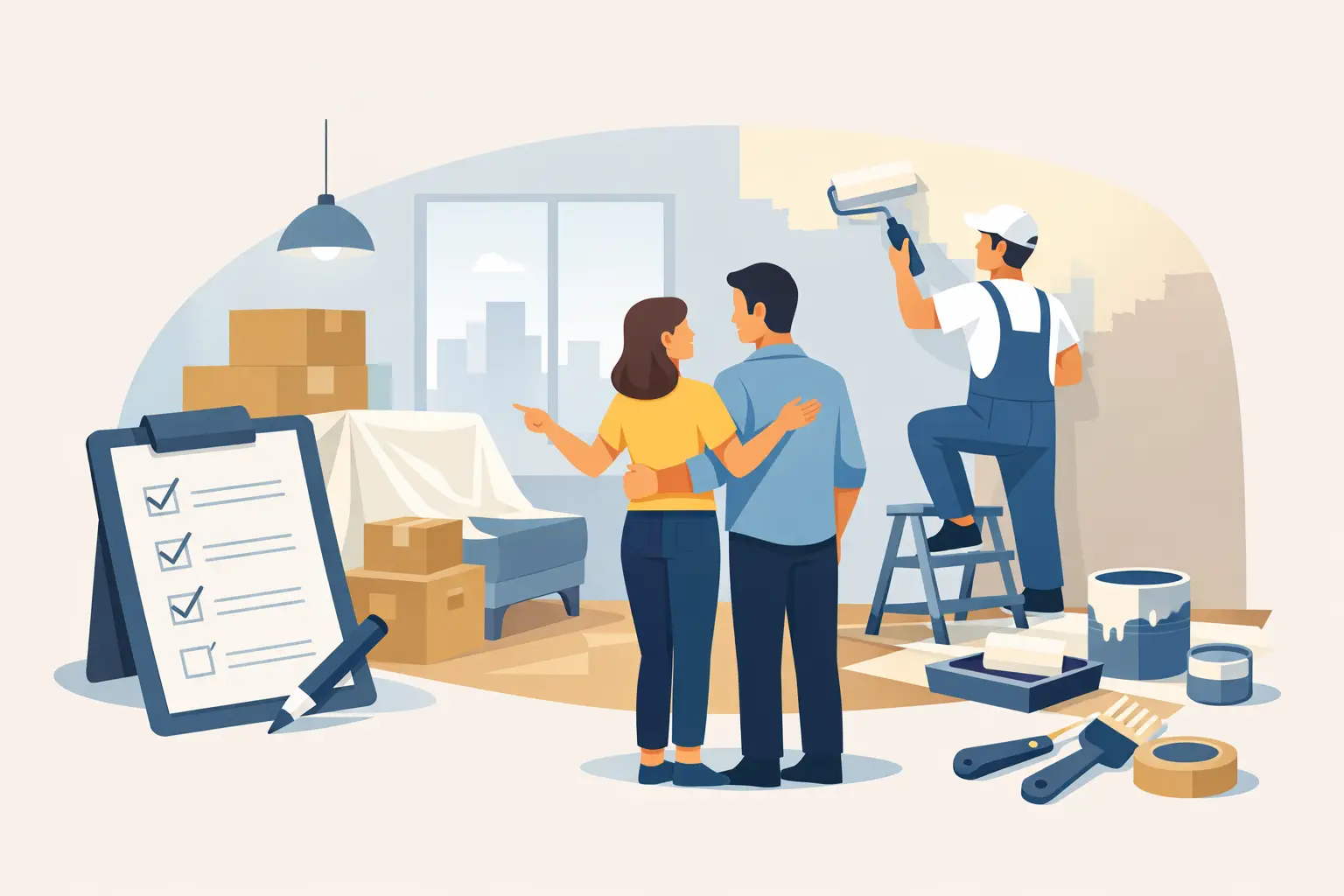 Read more about the article Apartment Handover Repainting Guide for Tenants