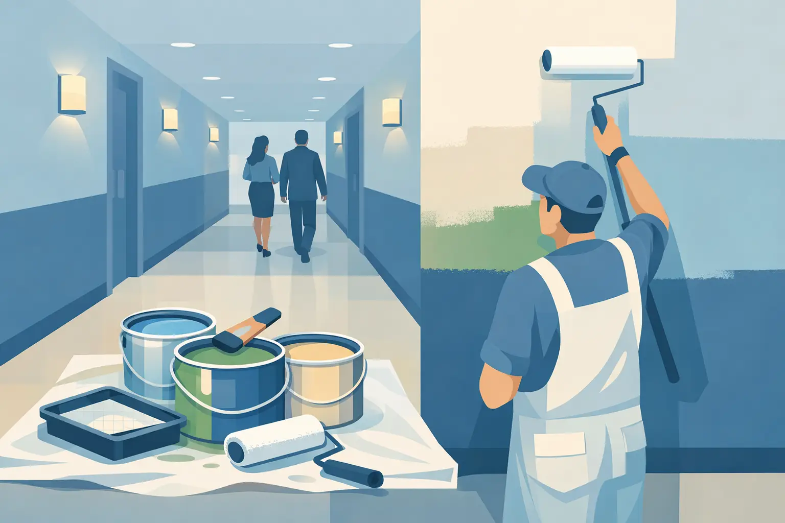 You are currently viewing Best Paints for High-Traffic Corridors Today