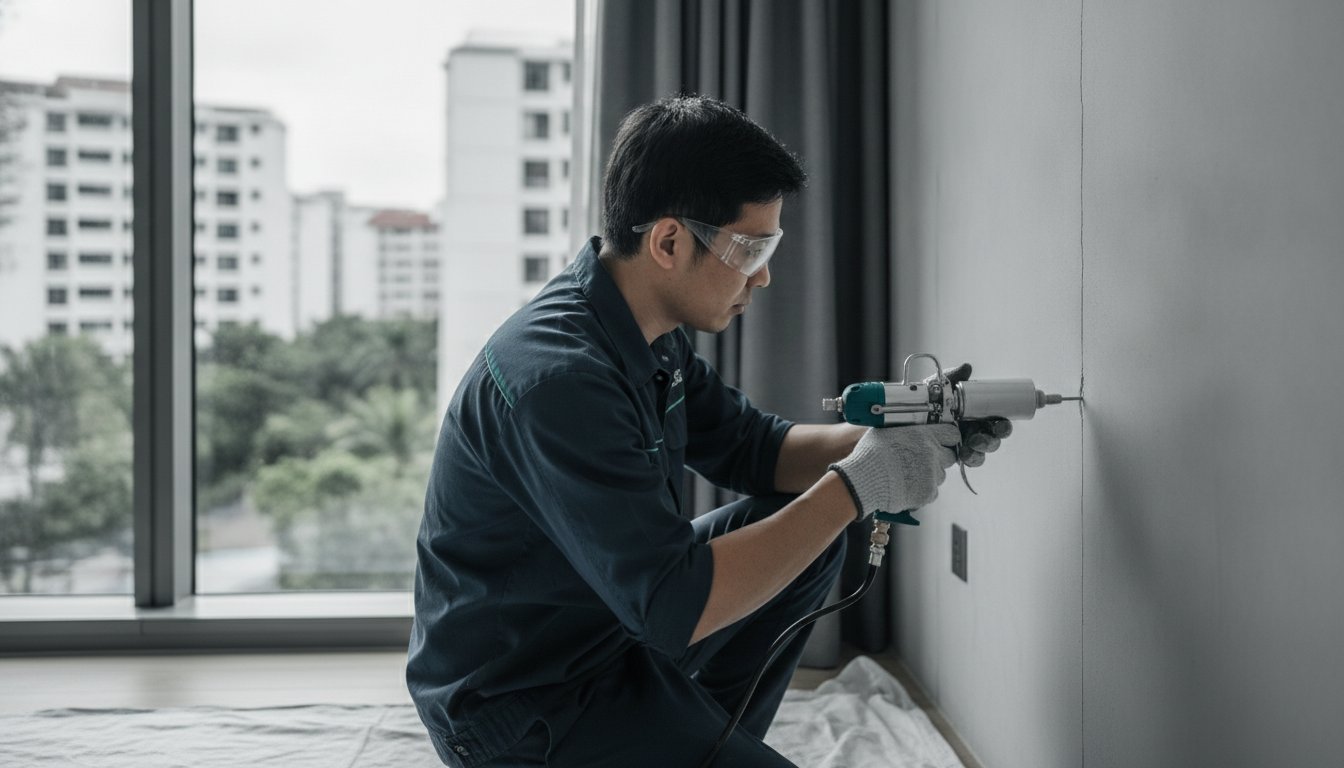 Read more about the article Concrete Crack Repair Singapore: The 2026 Guide to Structural Integrity