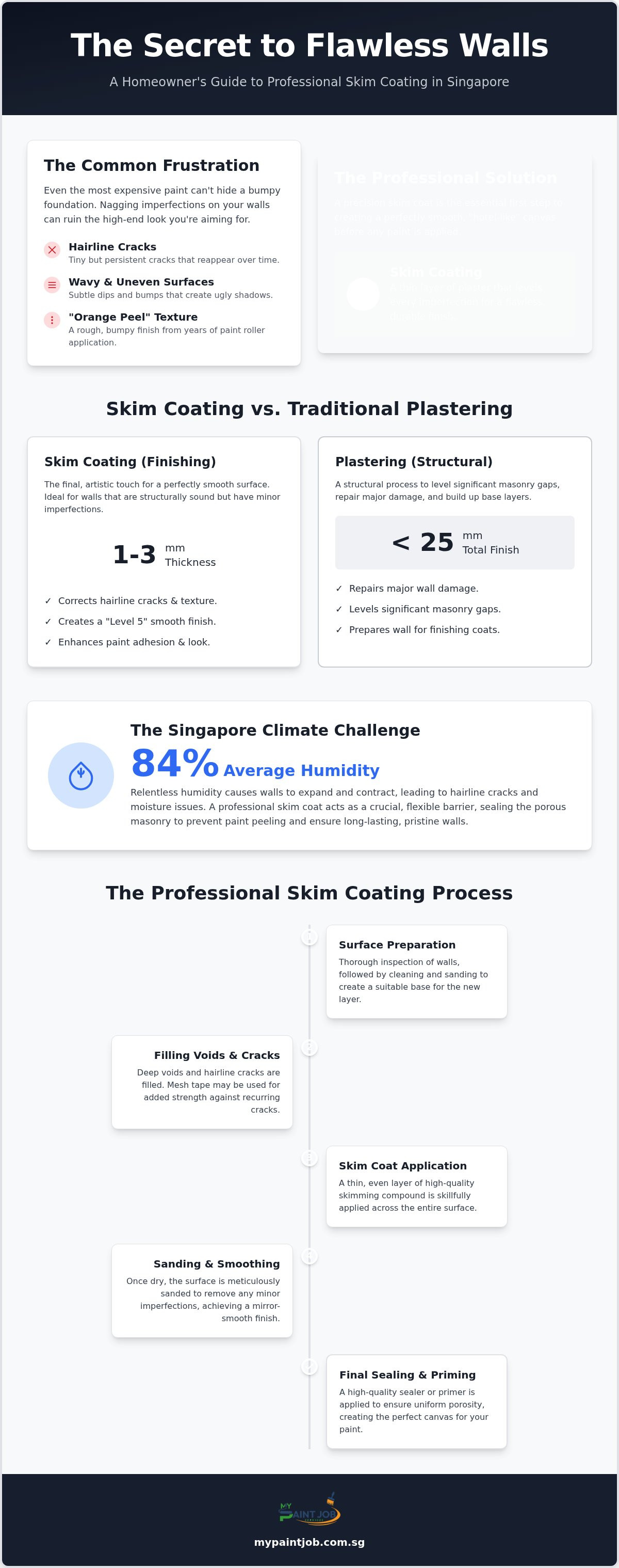 Expert Skim Coat Singapore: Achieving Flawless Walls for Your Home