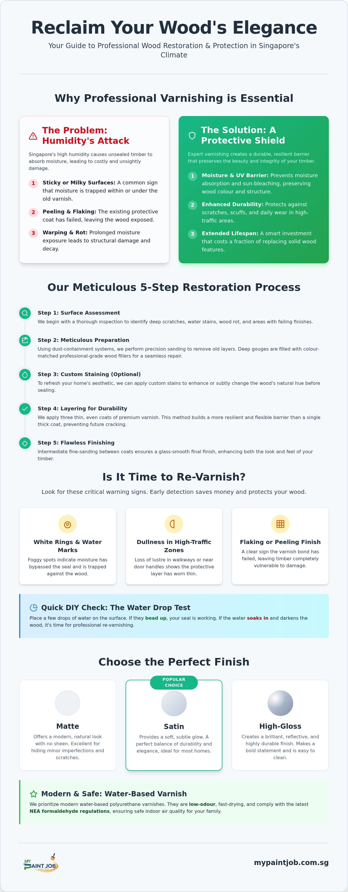 Professional Wood Varnishing Services Singapore: The 2026 Restoration Guide