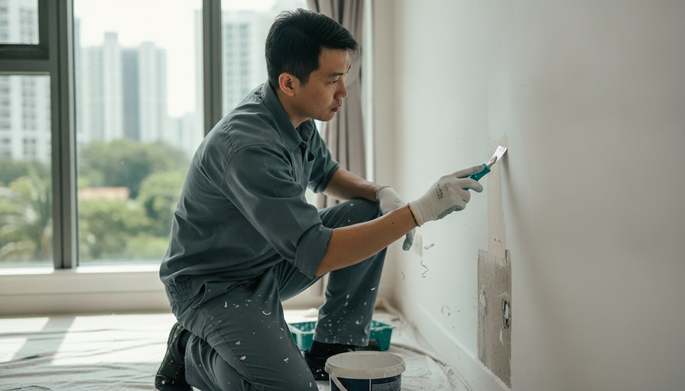 Read more about the article How to Fix Peeling Paint in Singapore: A Complete 2026 Repair Guide