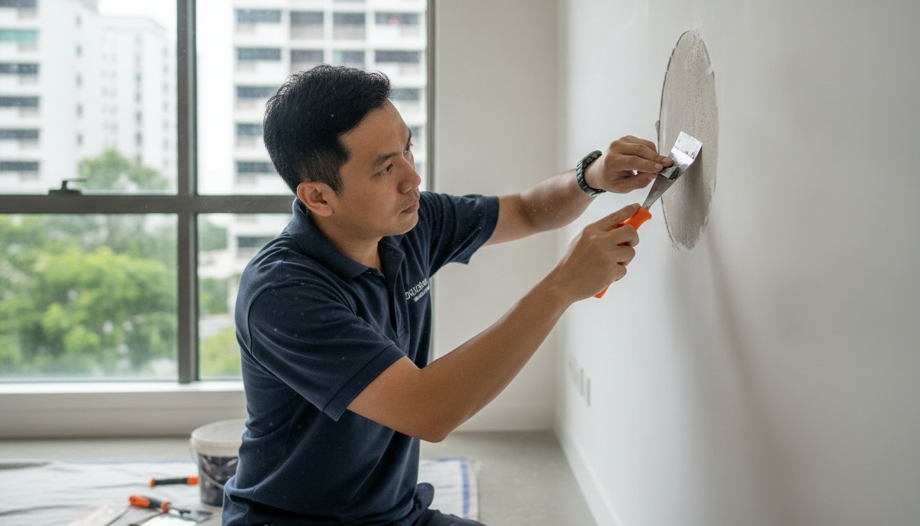 Read more about the article Paint Peeling on Walls in Singapore: Causes and Permanent Fixes for 2026