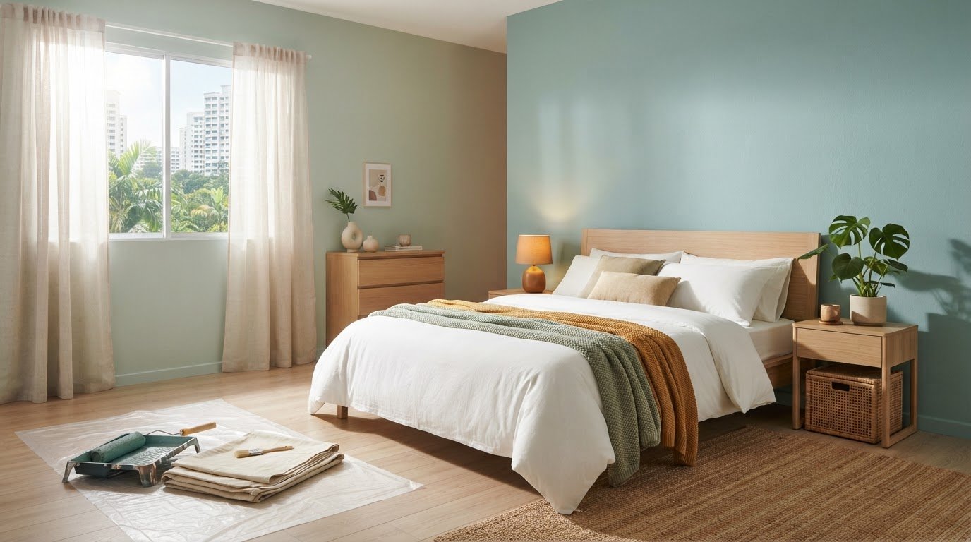 Read more about the article Creating a Calm and Relaxing Bedroom with Paint: The 2026 Guide