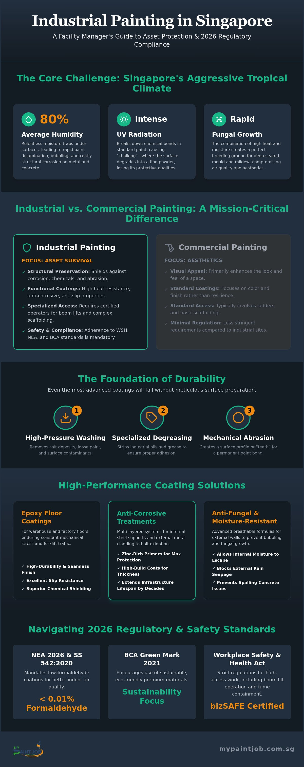 Industrial Painting Services Singapore: The 2026 Facility Manager’s Guide