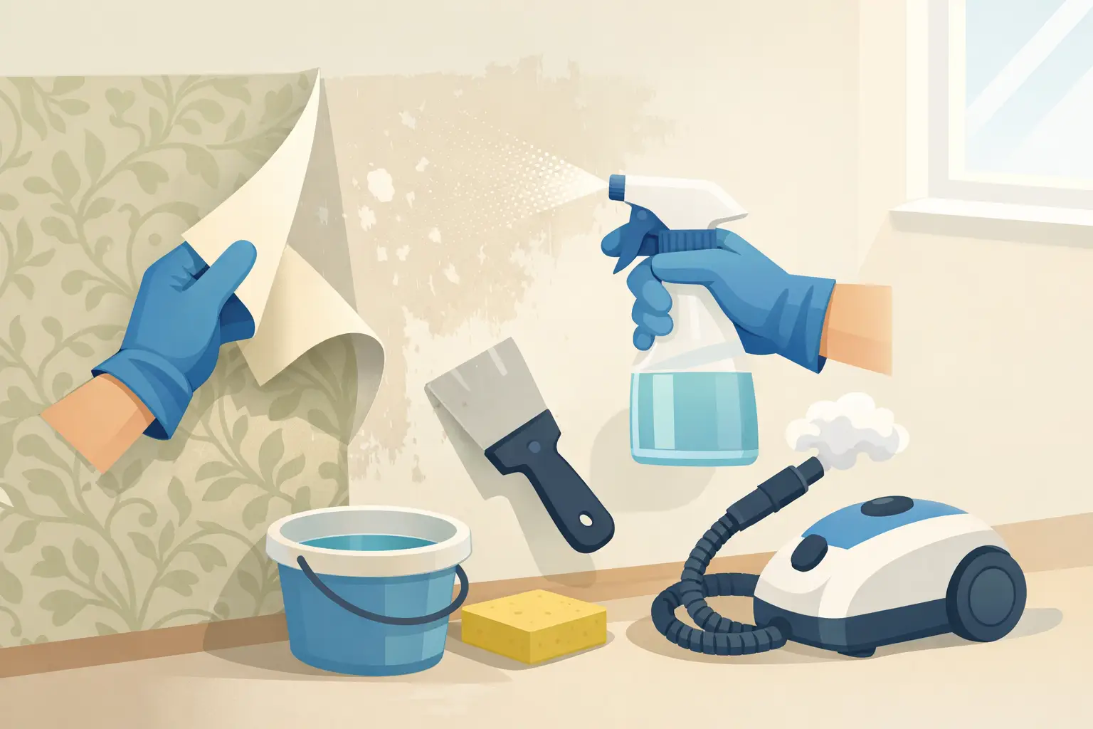 You are currently viewing How to Remove Old Wallpaper Without Damaging Walls