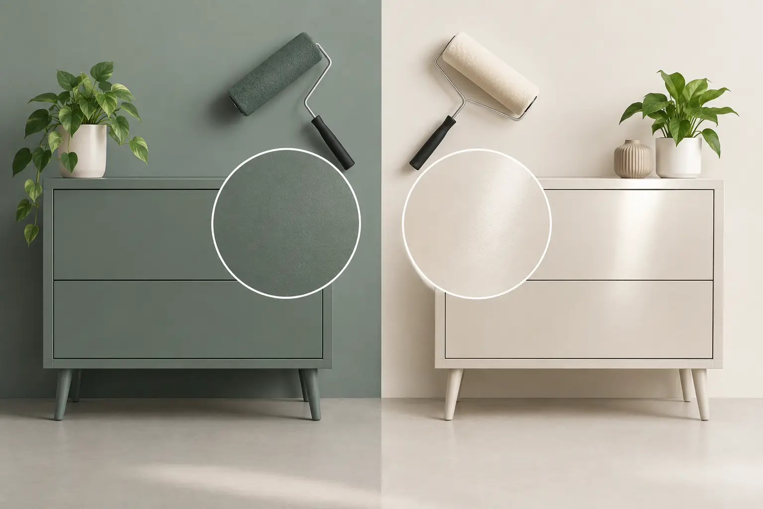 Read more about the article Matte Versus Satin Paint: Which Finish Fits?