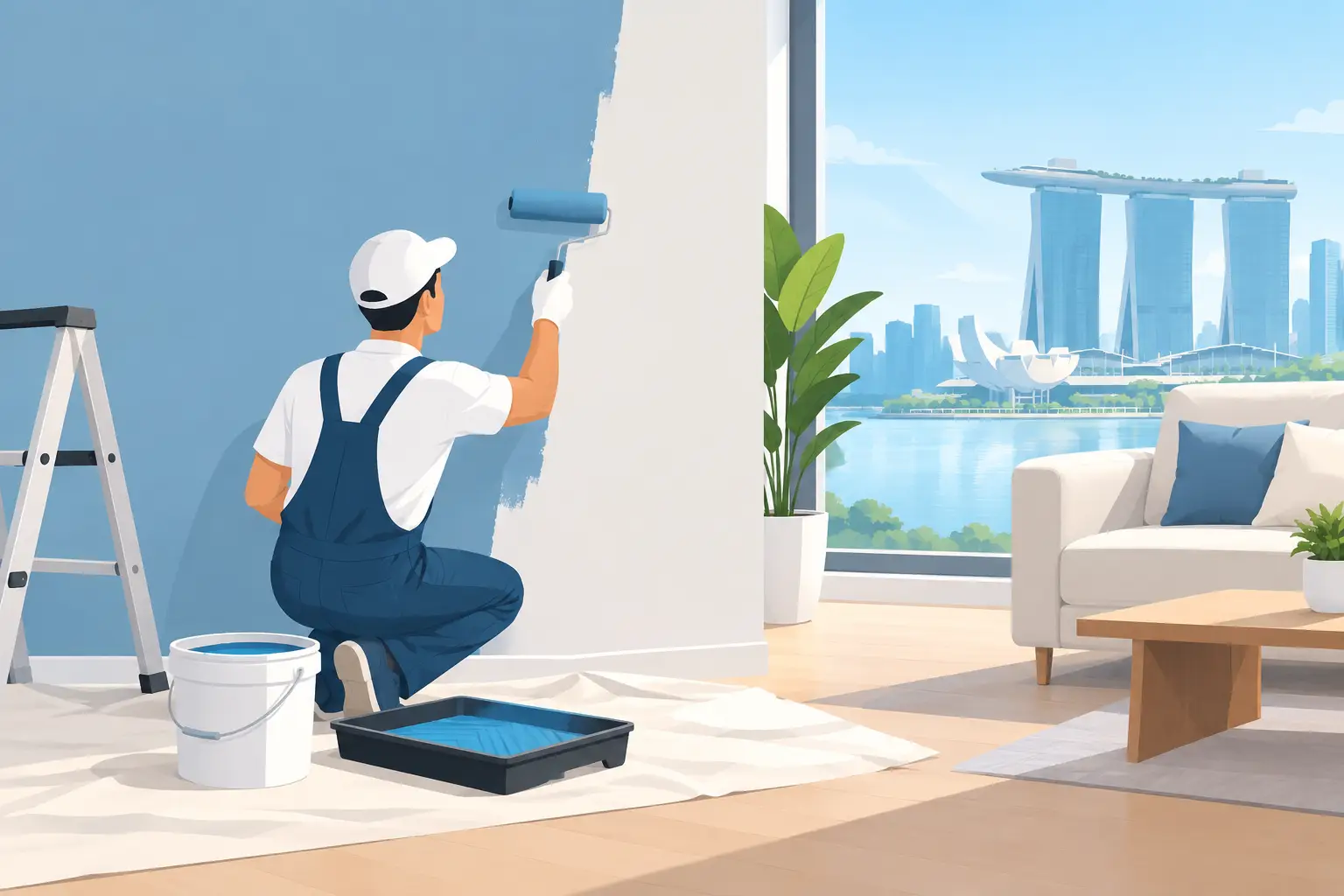 Read more about the article Painting Services Singapore Homeowners Can Trust