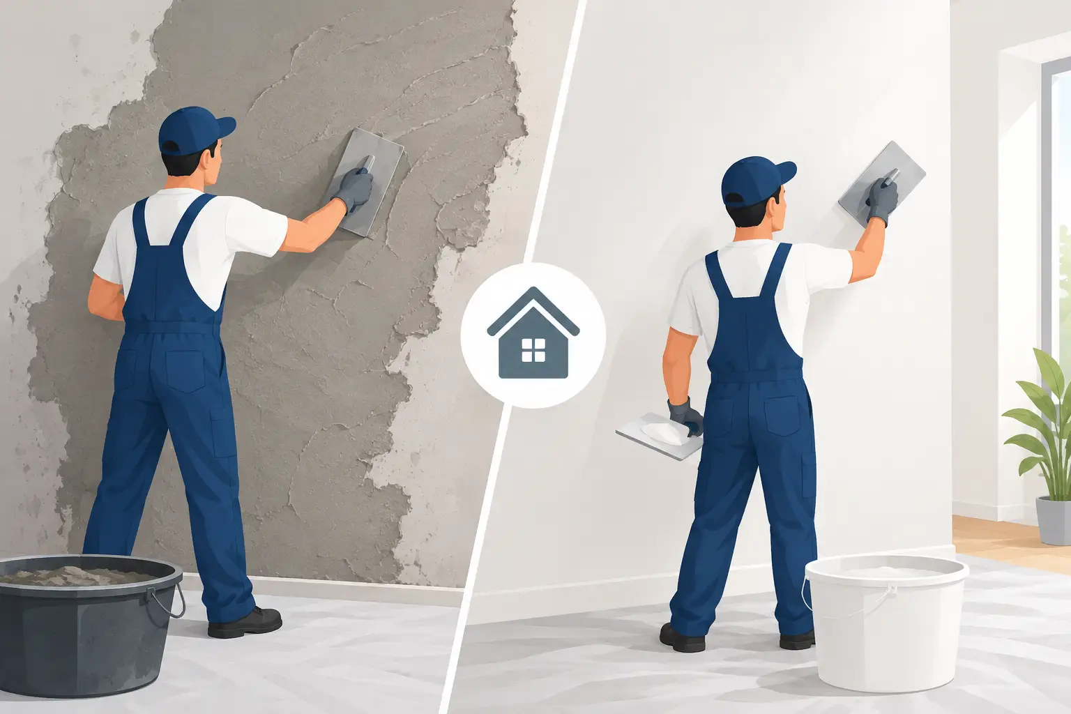 Read more about the article Plastering Versus Skim Coating Walls: Which?