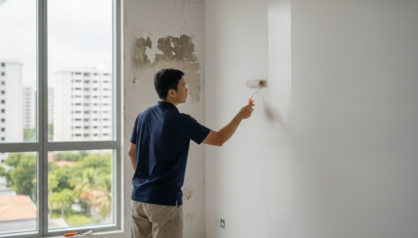 Read more about the article Wall Moisture Treatment Singapore: The 2026 Guide to Wall Restoration