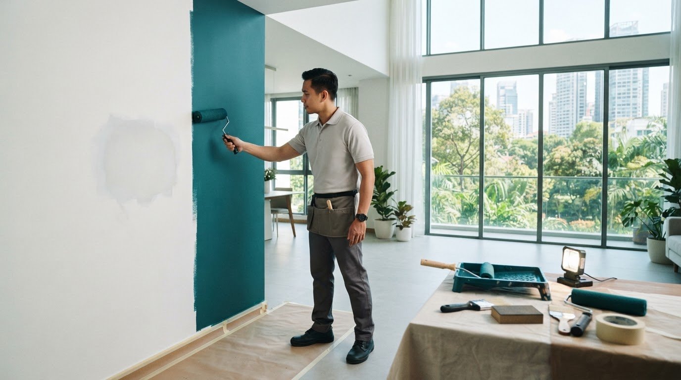 Read more about the article Painting Over Builder’s White Paint: A Practical 2026 Guide