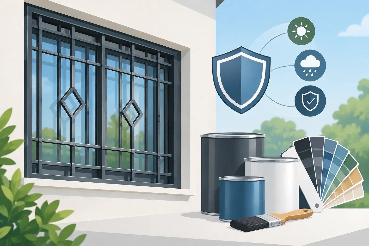 You are currently viewing Best Coatings for Metal Window Grilles That Last